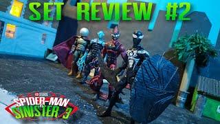 Set #2 Spiderman Vs Sinister 3 Stop Motion Set Review | KD Studios