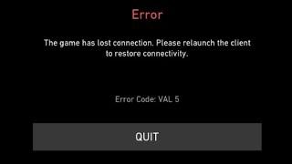 Valorant Connection and Network Error Fixed-The game has lost connection please relaunch the client