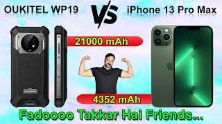 OUKITEL WP19 VS iPhone 13 pro max | Full Comparison | Price