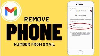 How to Remove Phone Number from Gmail Account