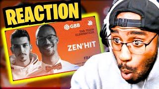 K Dre Reacts to ZEN'HIT | Grand Beatbox Battle 2019 | Tag Team Elimination (REACTION)