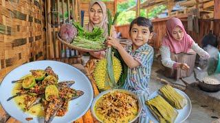 Belah Duren,  Lanjut Masak Japuh Viral, Gulai Jantung, Pepes Picung, Ya.. Ampun Nikmatnya..