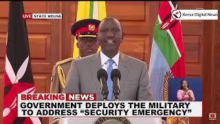 President Ruto's EXPLOSIVE address to the Nation speech as He warns those Funding the Protesters!!