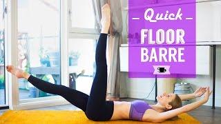 Quick Floor Barre Class | Lazy Dancer Tips