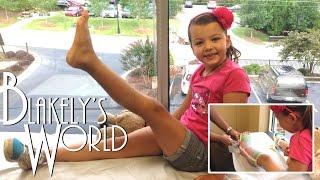 Blakely's Broken Leg | Cast Removal!