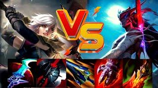 WILD RIFT 5.2c | RIVEN TOP vs YONE | BUILD AND RUNES