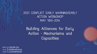 Building Alliances for Early Action – Mechanisms and Capacities