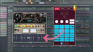 how to make FIRE vintage *drum broker* samples using phone app recordings!? | fl studio tutorial