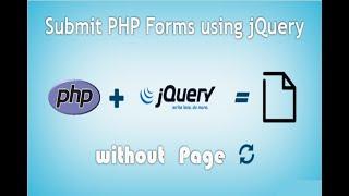 jQuery Ajax POST example with PHP | Send data using PHP and AJAX