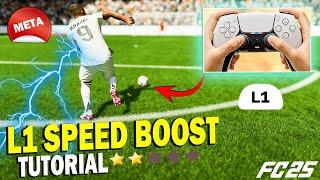 This L1 Speed Boost is OVERPOWERED in FC 25 | L1 SPEED BOOST TUTORIAL | EA FC 25