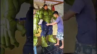 Thanos vs Hulk Fight #shorts Hulk vs Thanos #hulk Averagers #thanos Hulk or Thanos Me Kon Jitega