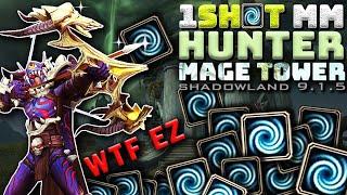 MM Hunter Mage tower | 1 Shot | tips and tricks | MM Guide for Mage Tower