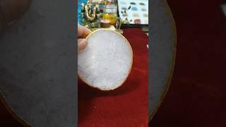 Quartz Coaster#crystals #youtubeshorts #shortvideo