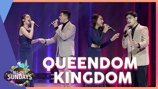 Thea Astley and Patrick Quiroz's ‘kilig’ duet on the Queendom and Kingdom collab! | All-Out Sundays