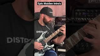 Epic Iron Maiden Intro’s ‘Fear Of The Dark’ #ironmaiden #ninecoreneil #jacksonguitars #driftwoodamps