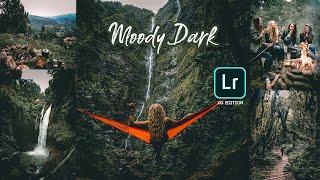 Moody Dark Preset Lightroom Mobile | Free DNG | Lightroom Mobile Tutorial |