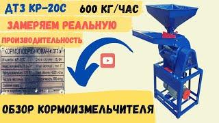 Обзор кормоизмельчителя ДТЗ КР 20С (ДКУ 600, МЛИН 6), дробилка 220в. Этой зернодробилке нет равных!