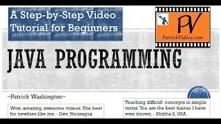 Java Tutorial for Beginners - Made Easy - Step by Step