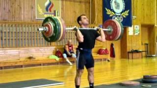 Армен Казарян- Тяжелая атлетика-180кг ( 397 lbs ) Clean & Jerk