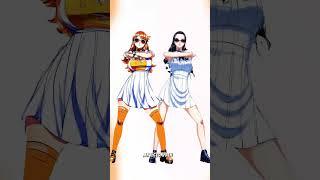 Nami Robin New challenge  #trending #dancechallenge #danceform #anime