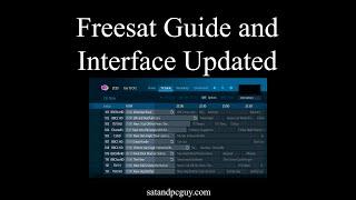 Freesat 4k TV Boxes Get A New Look User Interface and Guide