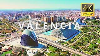Valencia, Spain  in 4K 60FPS ULTRA HD Video by Drone
