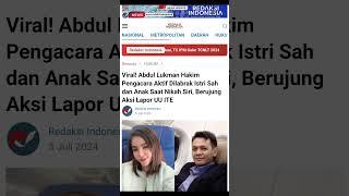 Viral! Abdul Lukman Hakim Pengacara Aktif Dilabrak Istri Sah dan Anak Saat Nikah Siri #shorts