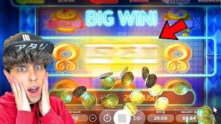 $100 Slot Machine Challenge: $1 Bets DOUBLE or NOTHING!