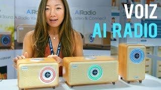 VOIZ AI Radio hands-on @CES 2019