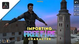 How to Import Free Fire Character in Prisma 3D