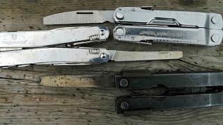 Тесты напильников, пил по металлу на мультитулах Victorinox, Leatherman, Gerber.