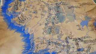 The Making of a Map of Middle Earth