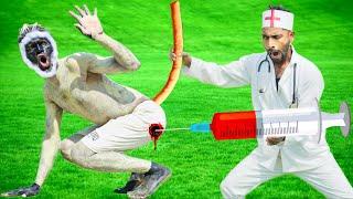 Monkey Comedy Very Special New Trending Comedy Video 2024 Injection Funny Video Doctor Top Comedy