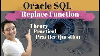 Tutorial#50 How to replace String/Column Value  using Replace Function in Oracle SQL Database
