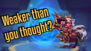 Idle Heroes - SQH is bugged aswell? Her Active skill is broken!