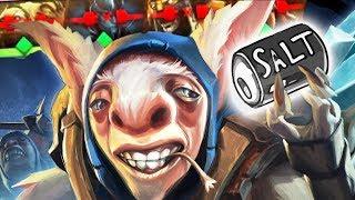 Meepo goes salt mining in EU West (feat. Sheepsticked) Dota 2