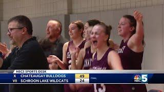 Chateaugay high school girls' basketball advance to New York state final four