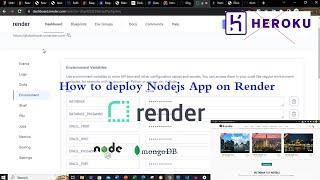 How to Deploy Nodejs App to Render [Update 2023]