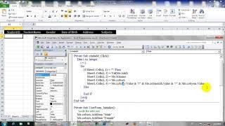 Add data in Excel programming part 4