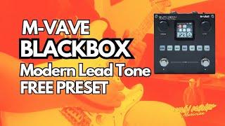 M-VAVE BLACKBOX FREE PRESET!