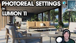 PHOTOREALISTIC RENDERING IN LUMION 11 - Detailed Preset Walkthrough!