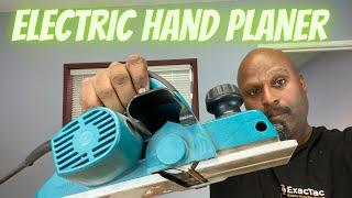 HOW TO USE AN ELECTRIC HAND PLANER