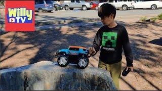 Ruko 1601AMP Amphibious RC Car - Remote Control Waterproof Monster Truck - TOY REVIEW - Willy TV