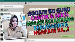 Chat WA wik wik sama bu guru cantik teman SMP