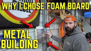 Foam Board Insulation: My Metal Building's Best Choice