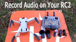 DJI MINI 4 Pro RC2: How to Record Audio & Transfer Files Using a $20 vs Expensive Mic