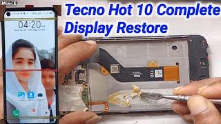 Tecno Hot 10 Complete Display Restore, By HM Tec