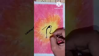 Drawing with oil pastels | Lakshay Goel Arts | #viral#short #YTshort #trending#subscribe #virelshort