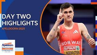 Day TWO Highlights | European Athletics Indoor Championships | Apeldoorn 2025