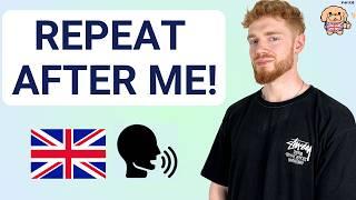 British Accent Training Exercise! MODERN RP (Shadowing Technique)